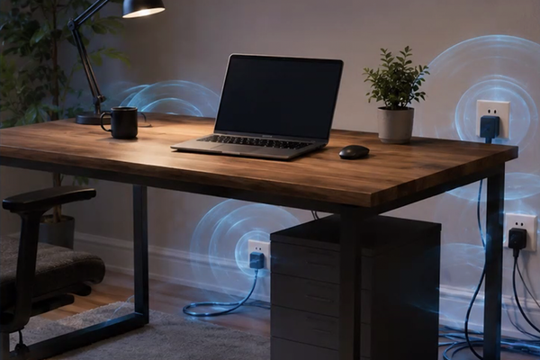 Home office y exposición EMF: por qué trabajar desde casa puede ser más intenso de lo que crees