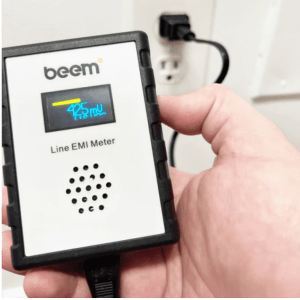 BEEM® EMI Meter — Medidor de Electricidad Sucia e Interferencia Electromagnética (EMI)
