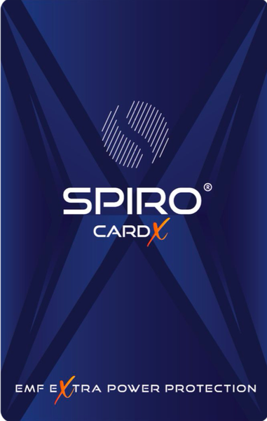 Tarjeta SPIRO® Card X — Protección EMF Avanzada 4G, 5G y WiFi